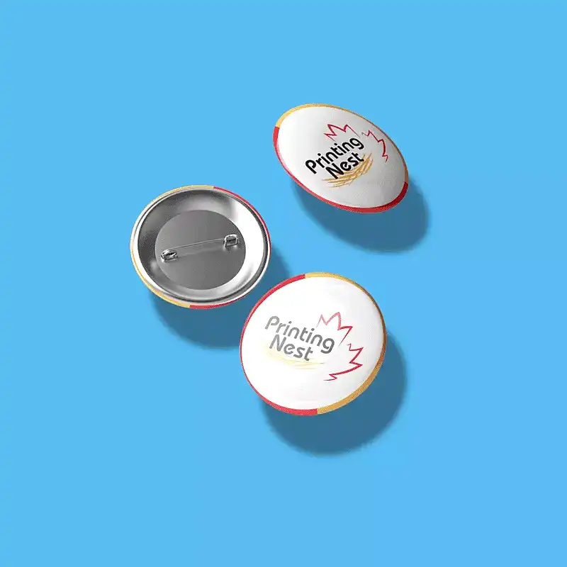 Custom Printed Buttons Printing Nest