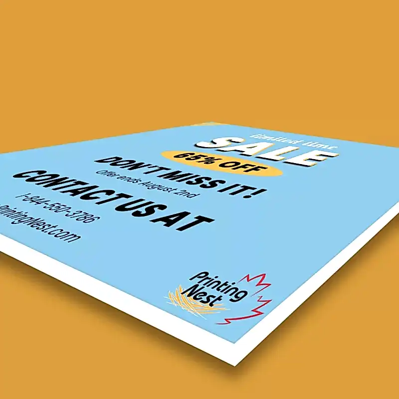 Custom Printed Display Board Printing Nest