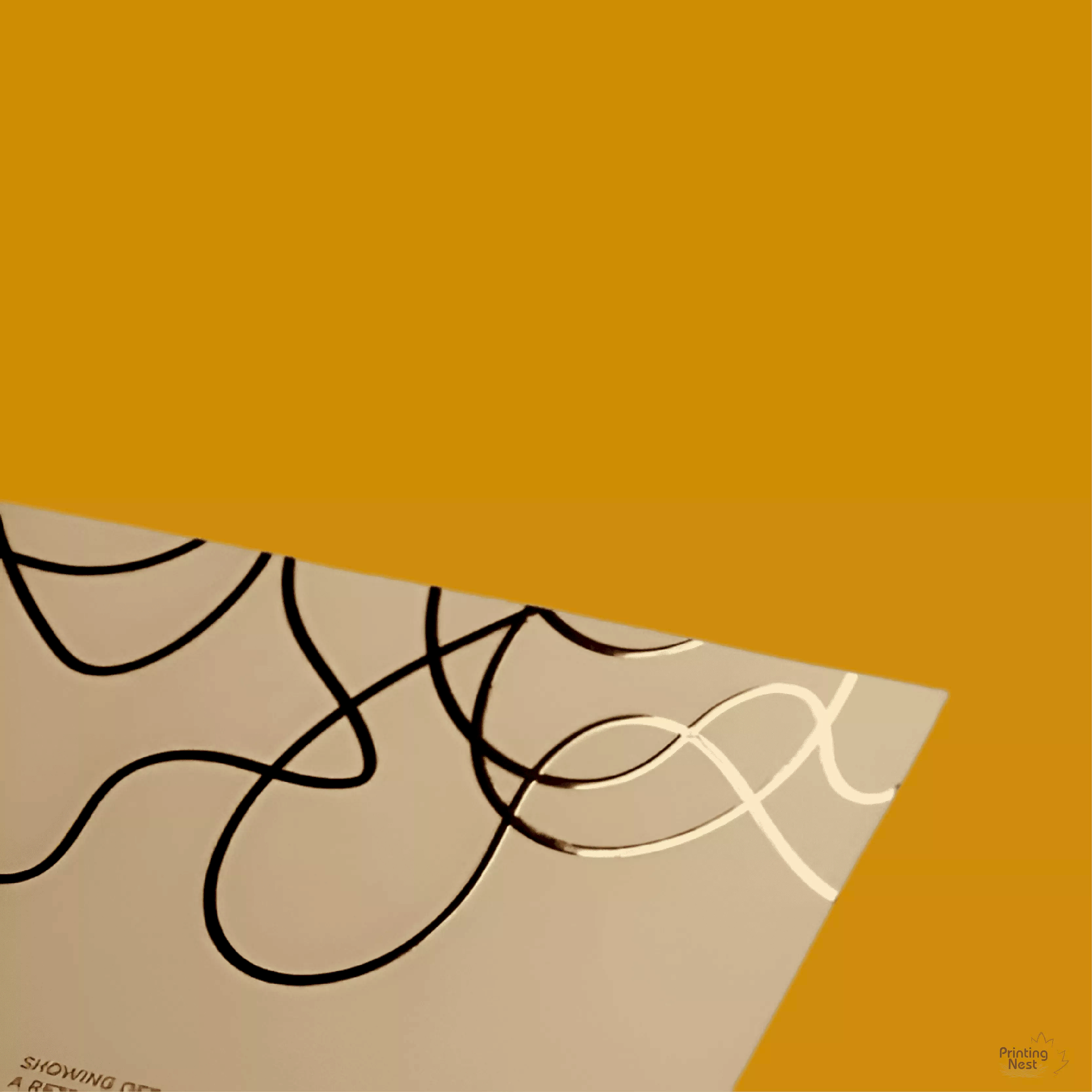 Custom Gold Foil Cards Orange County Printing Nest