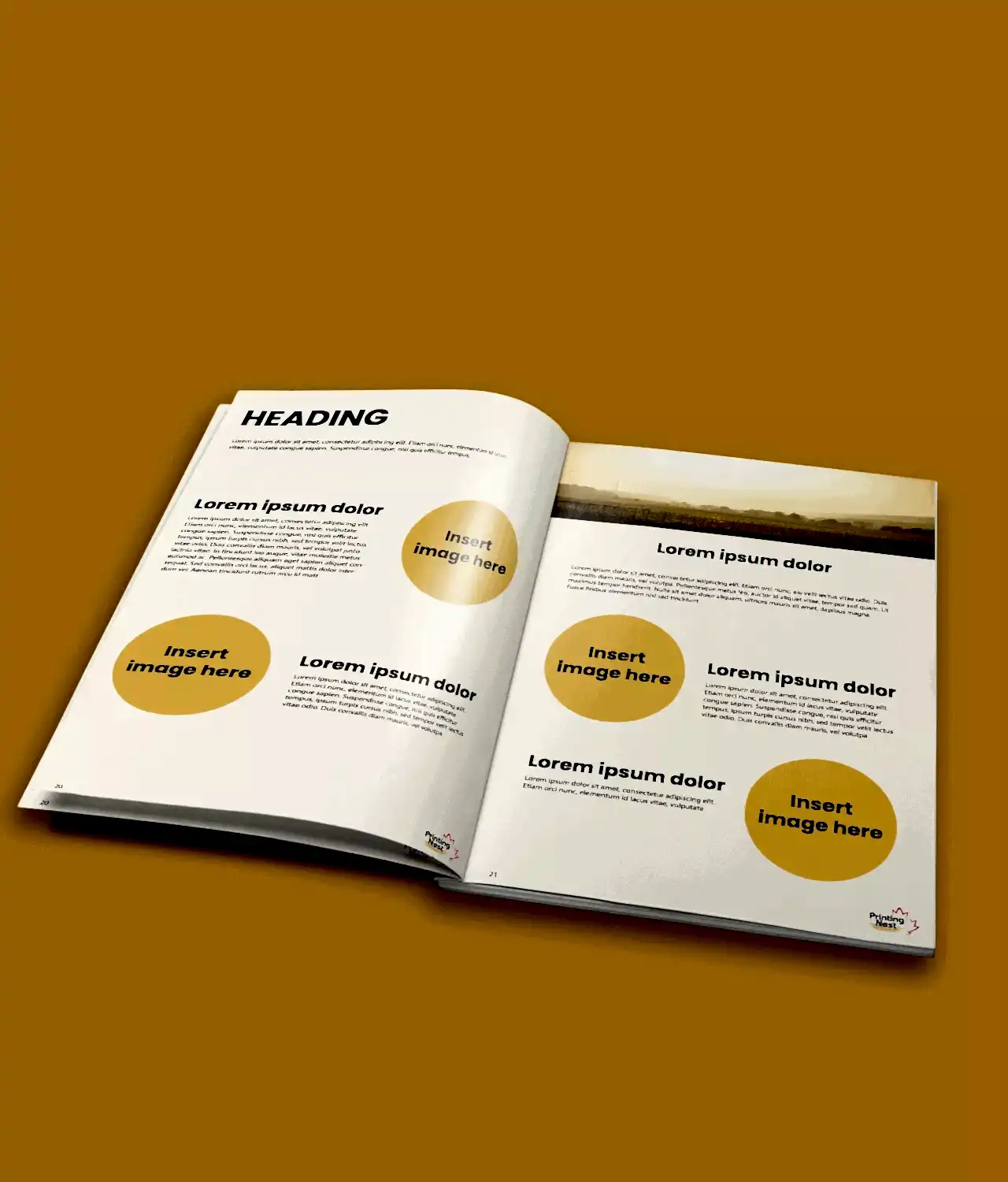 Custom Printed Offset Booklets Printing Nest