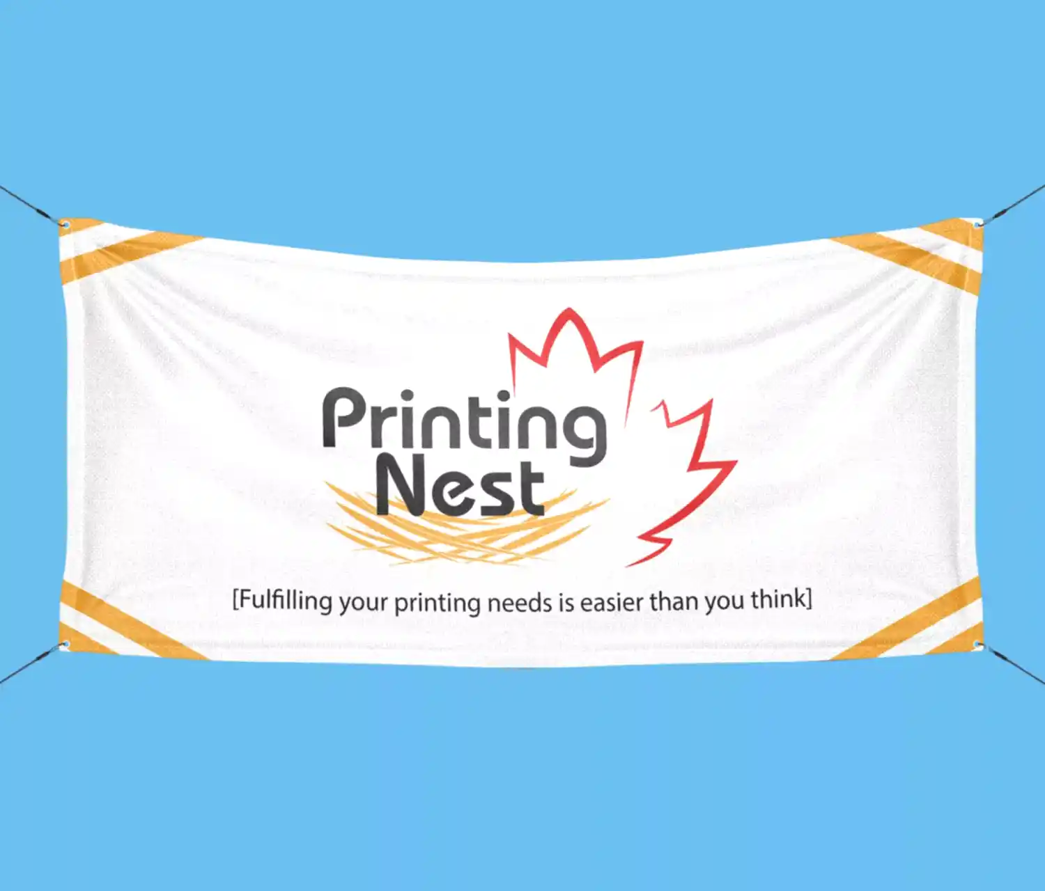 Custom Printed Outdoor Fabric Banner Printing Nest