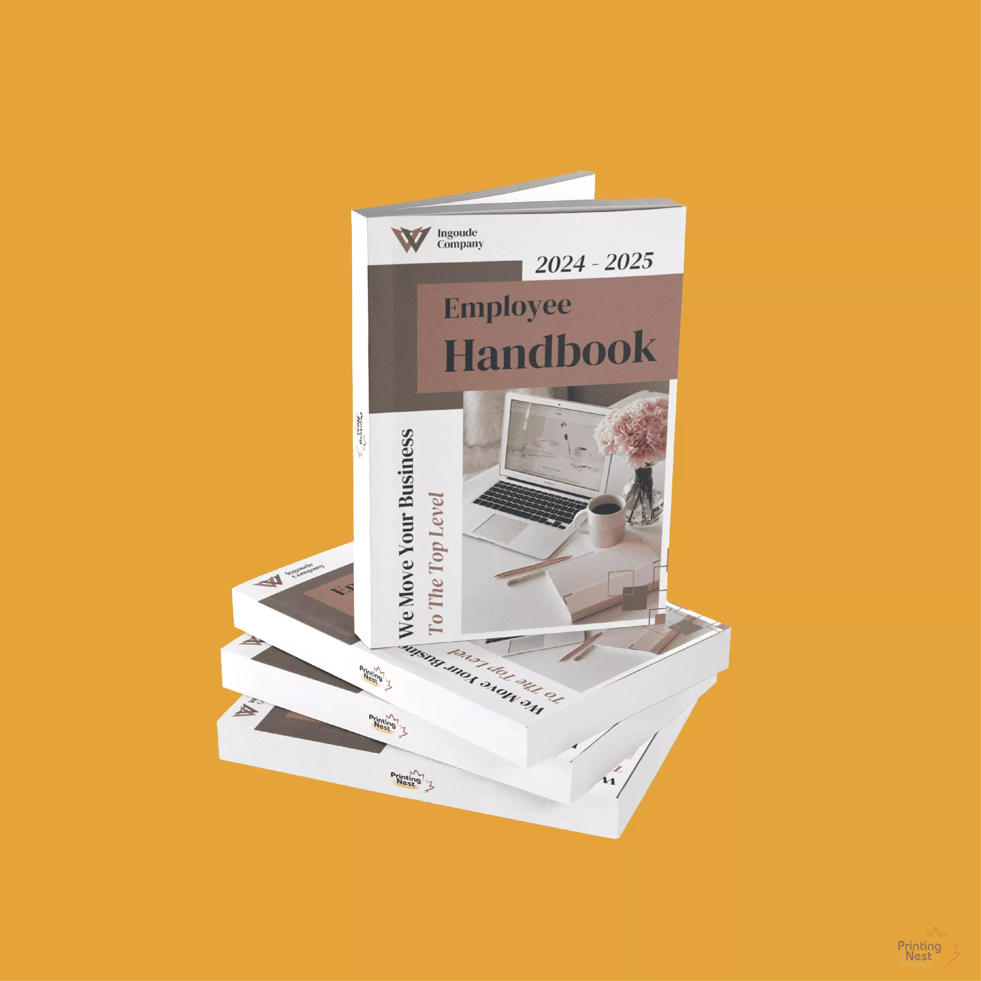 Custom Printed Perfect Binding Booklets Printing Nest