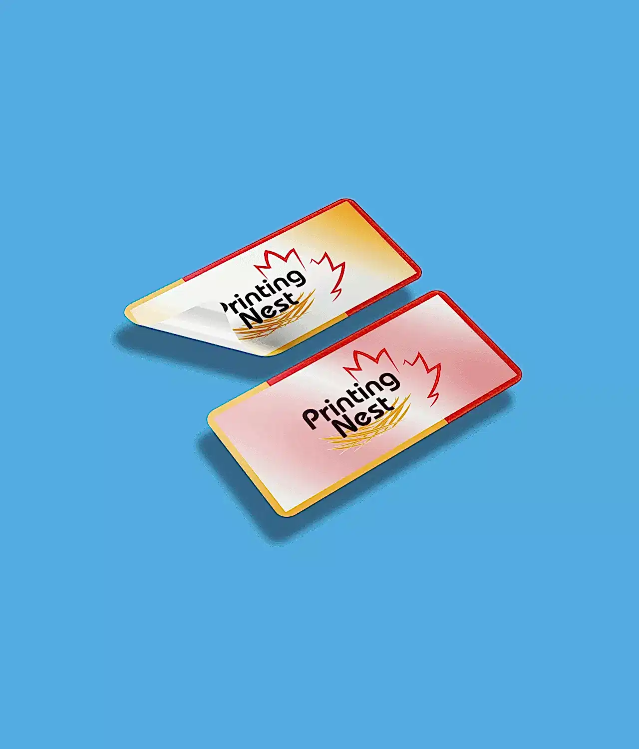 Custom Printed Permanent Stickers Printing Nest