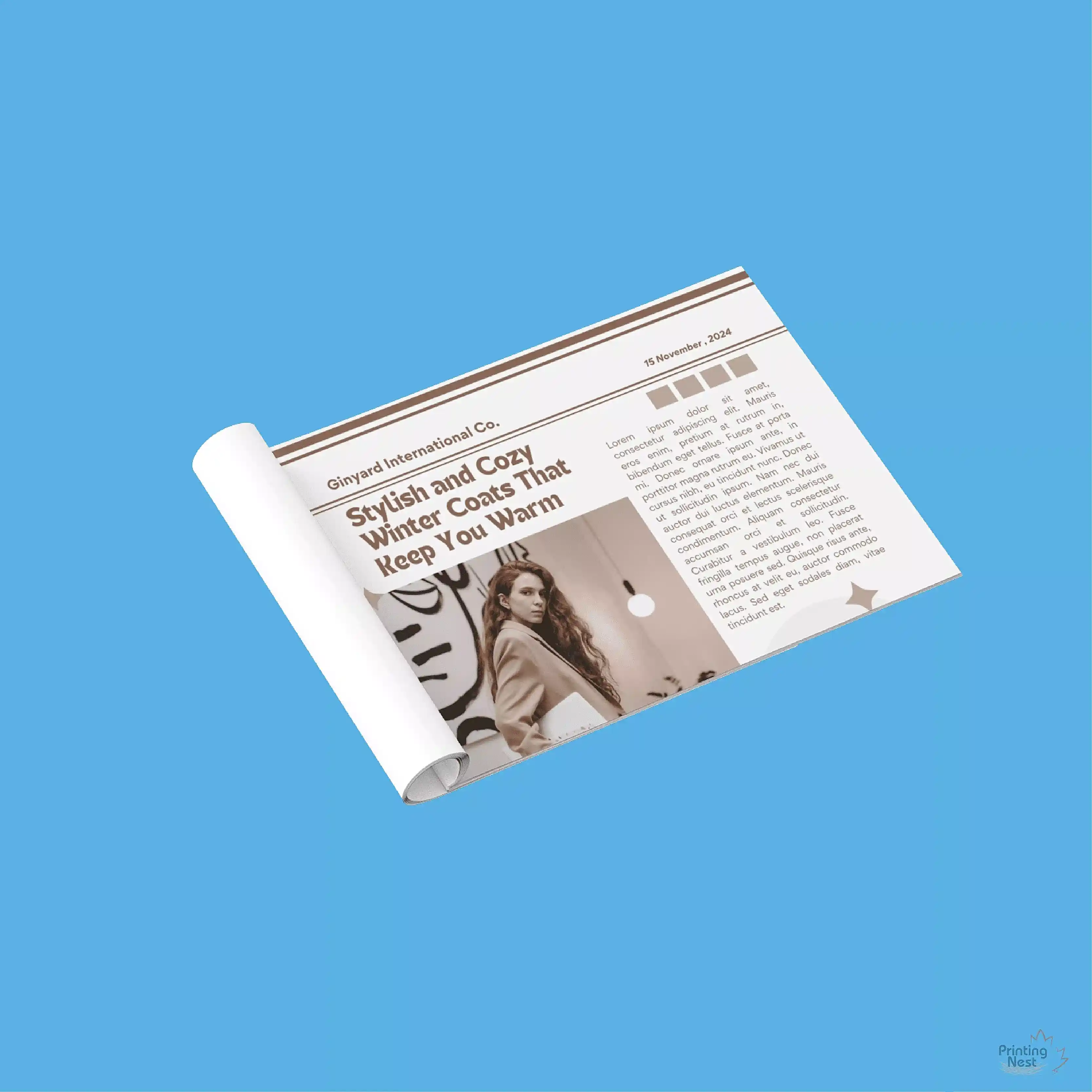 Custom Printed Saddle Stitch Booklets Printing Nest
