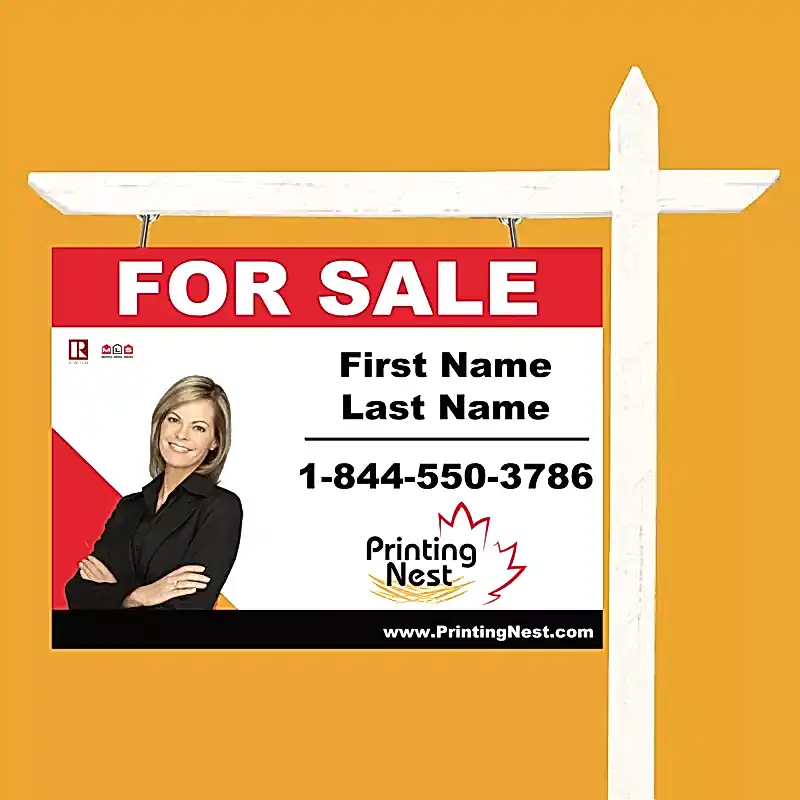 Custom For Sale Sign for Real Estate Printing Nest