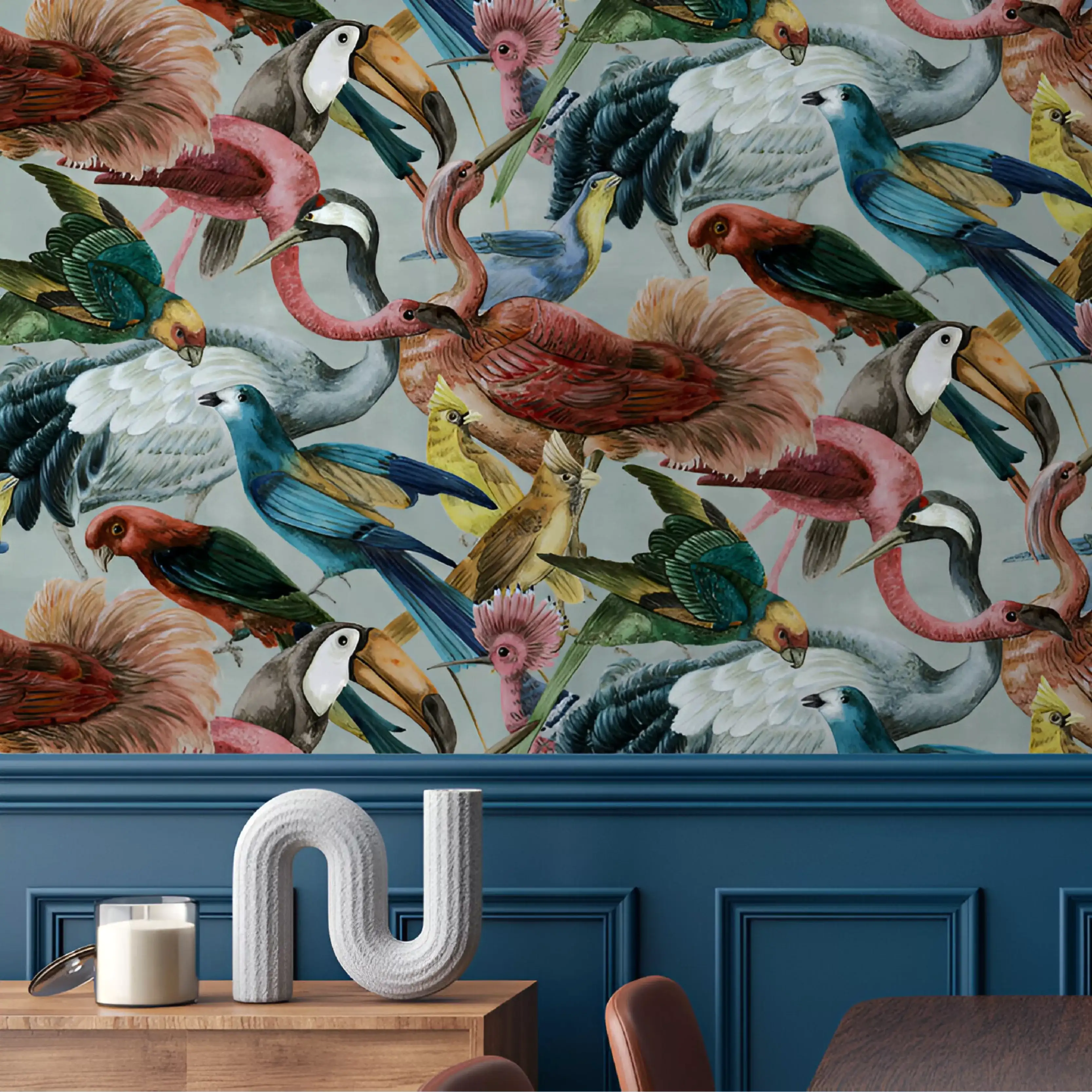 Custom Printed Restaurant Wallpaper Orange County Printing Nest