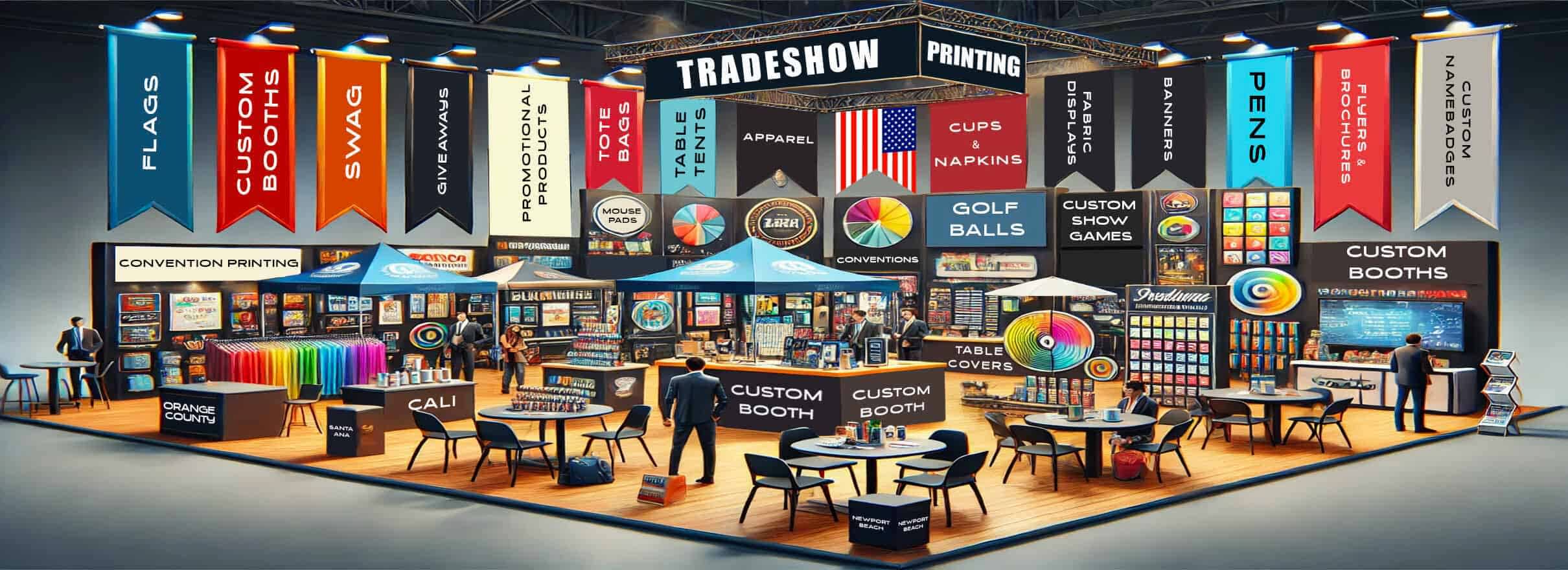 Trade Show Convention Printing in Orange County