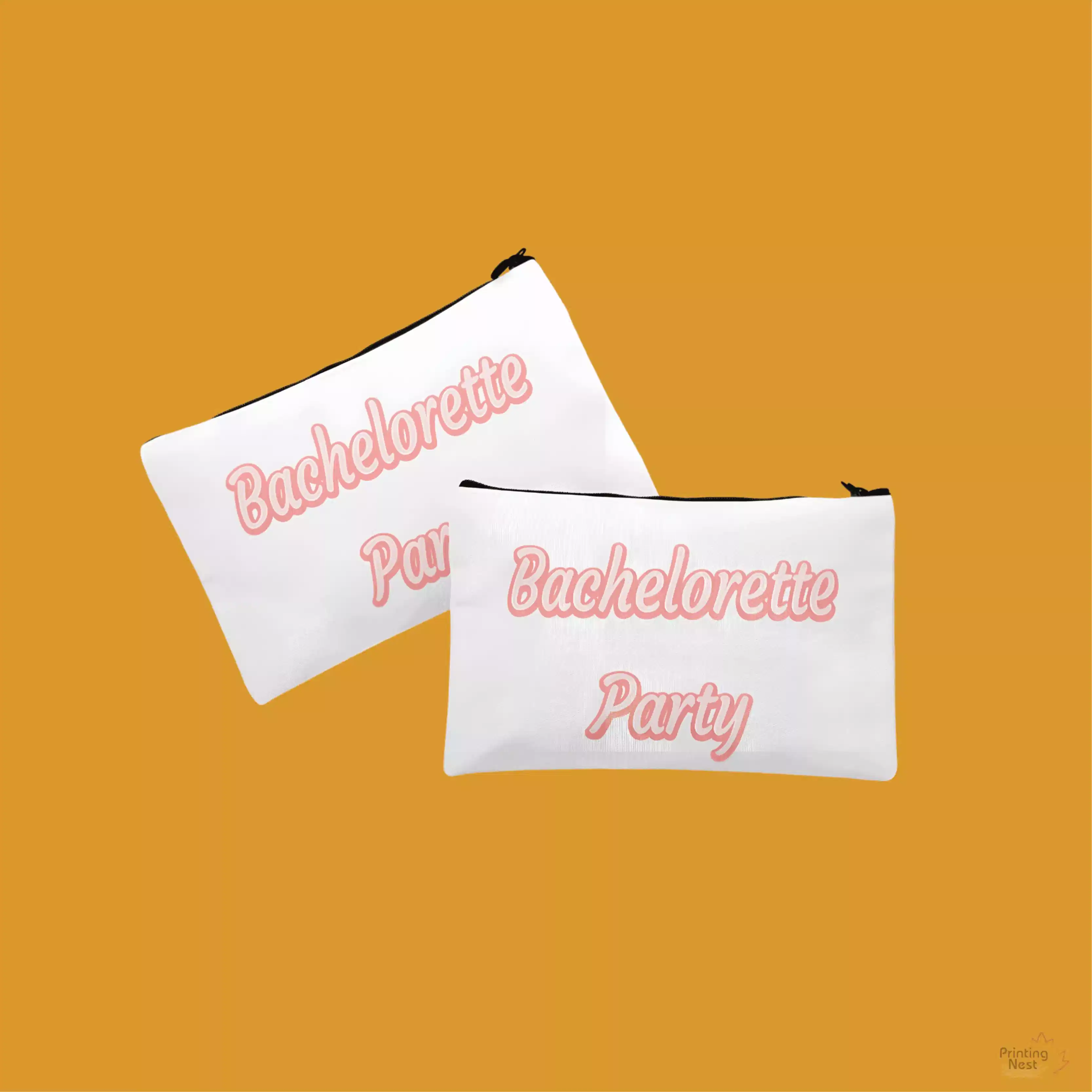 Custom Printed Bachelorette Cosmetic Pouches Printing Nest