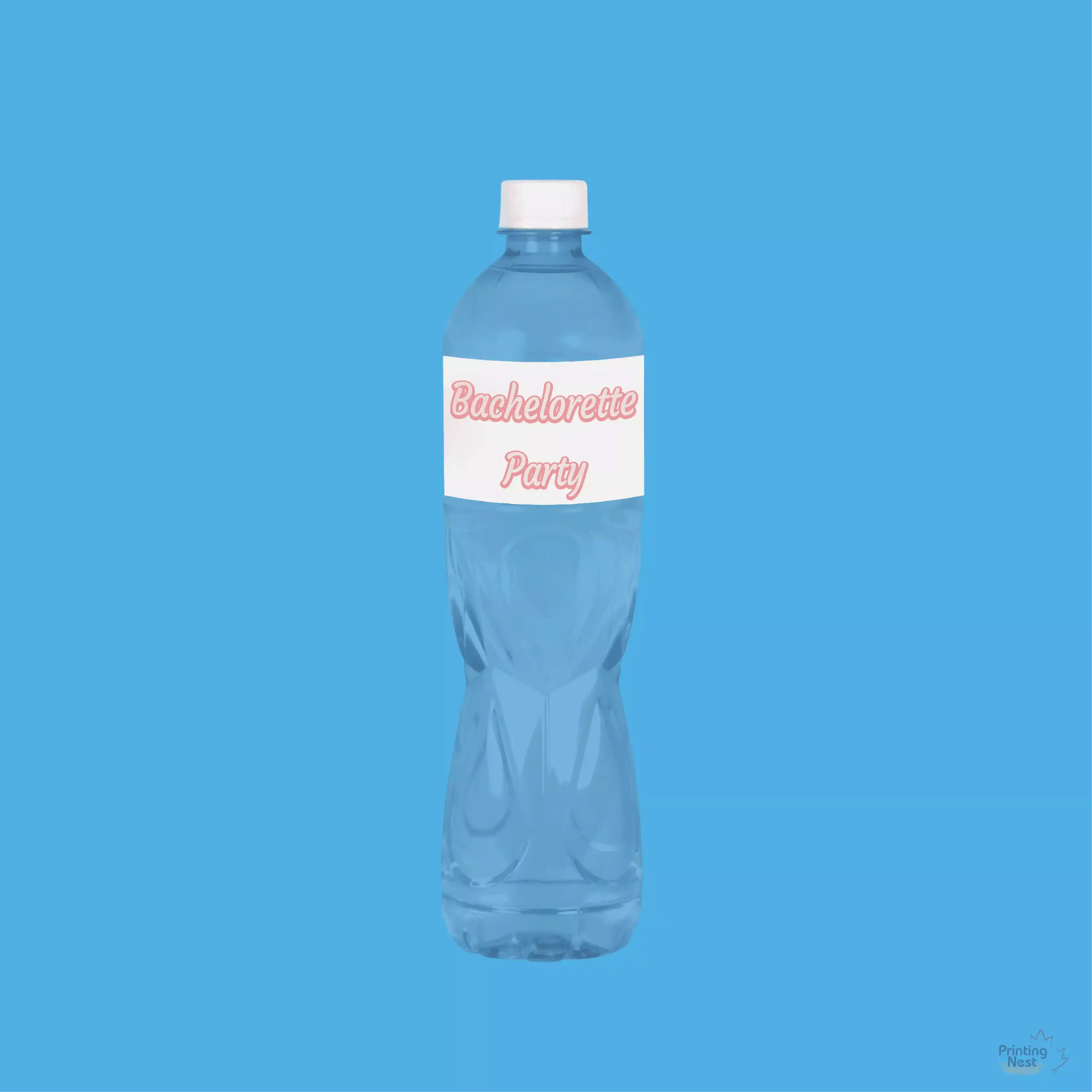 Custom Printed Bachelorette Water Bottle Labels Printing Nest