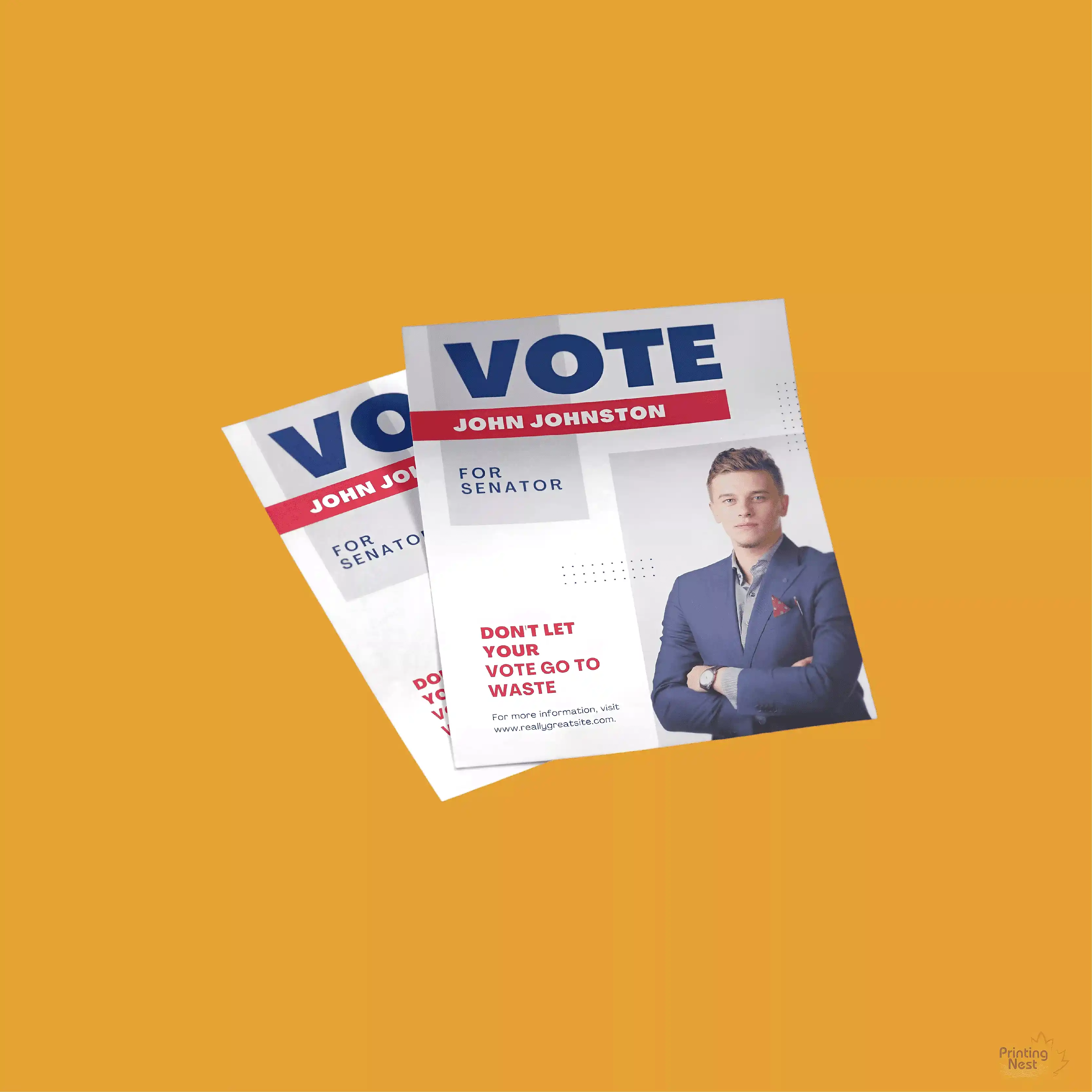 Custom Printed Election Flyers Printing Nest