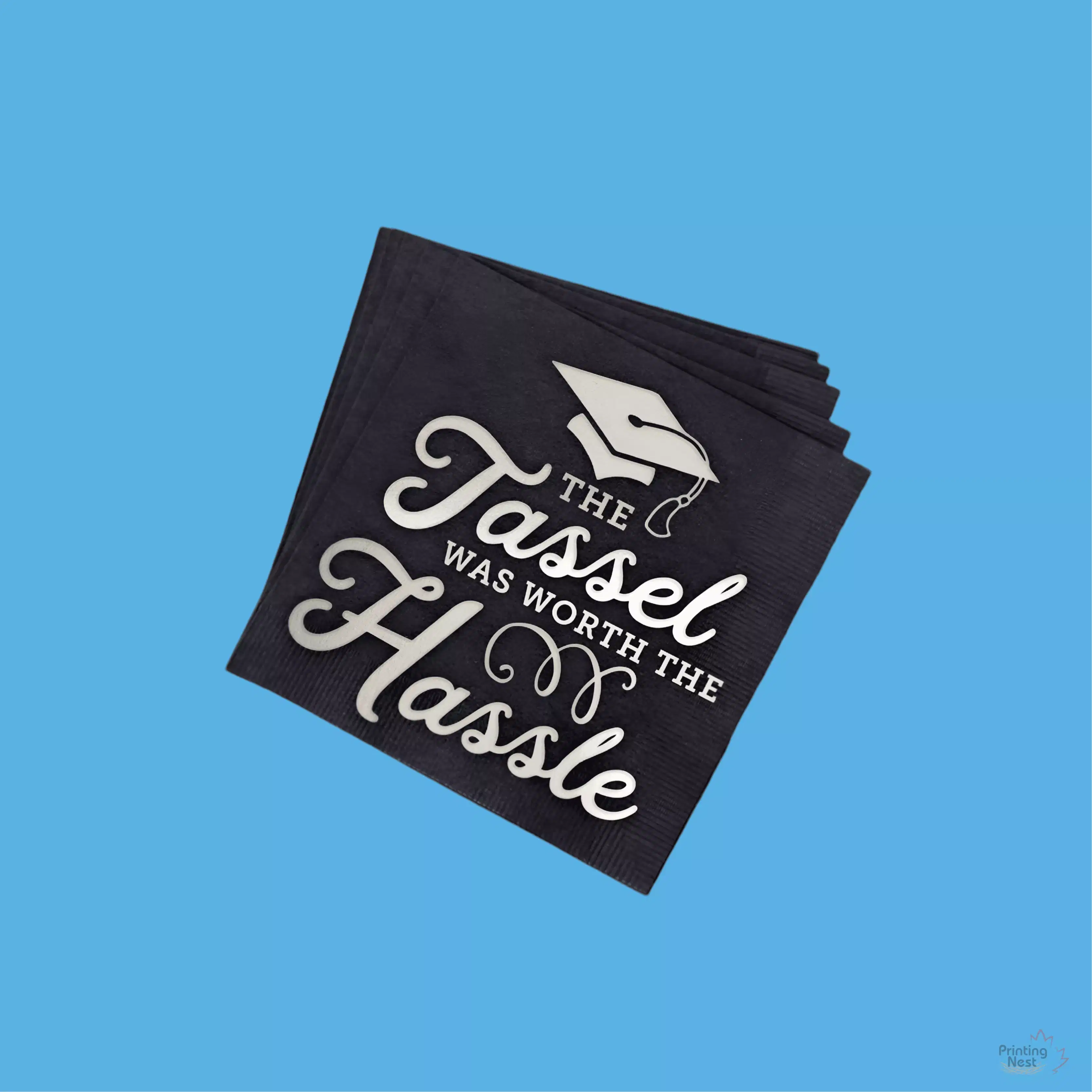 Custom Printed Graduation Napkins Printing Nest