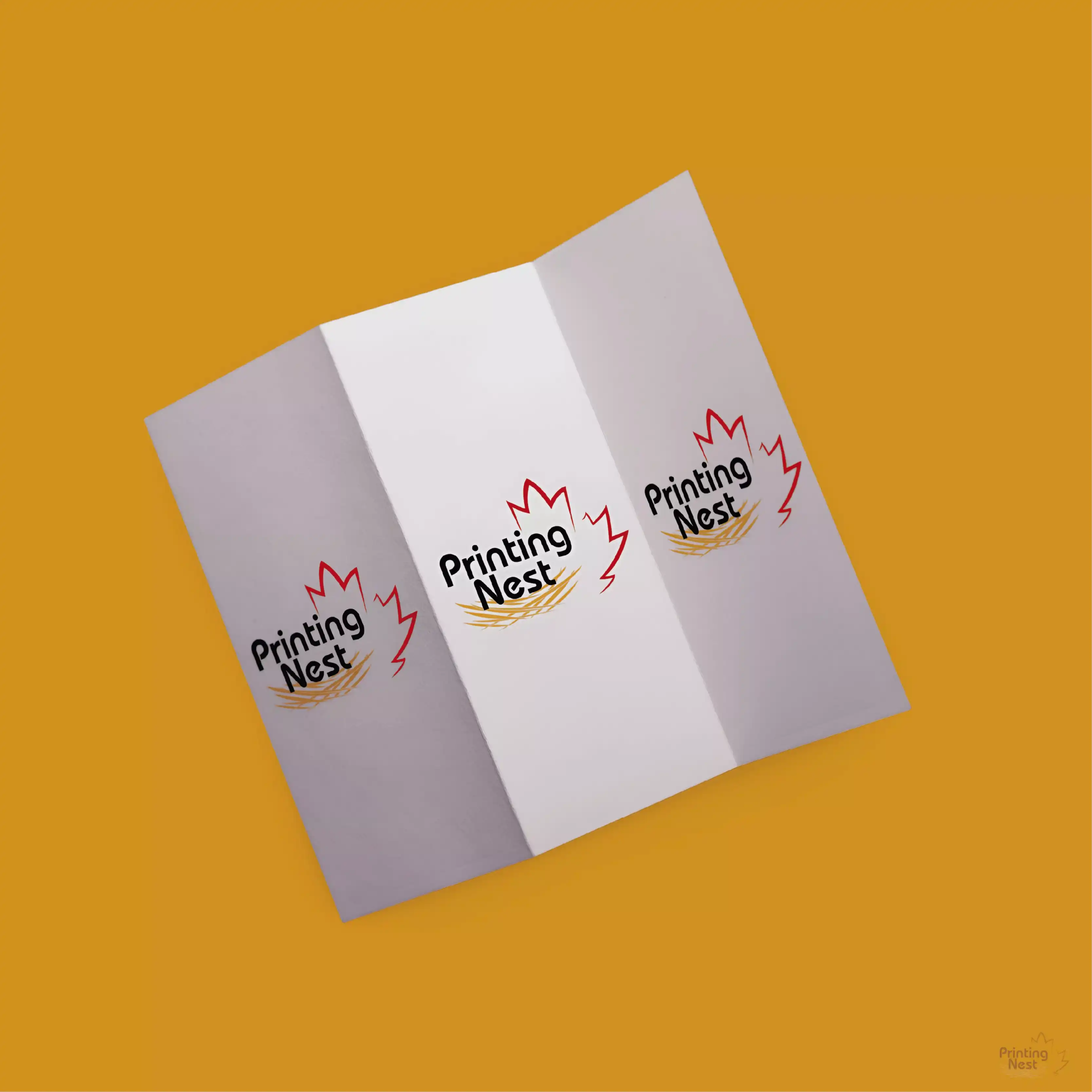 Custom Printed Trade Show and Convention Accordion Fold Brochure Orange County Printing Nest