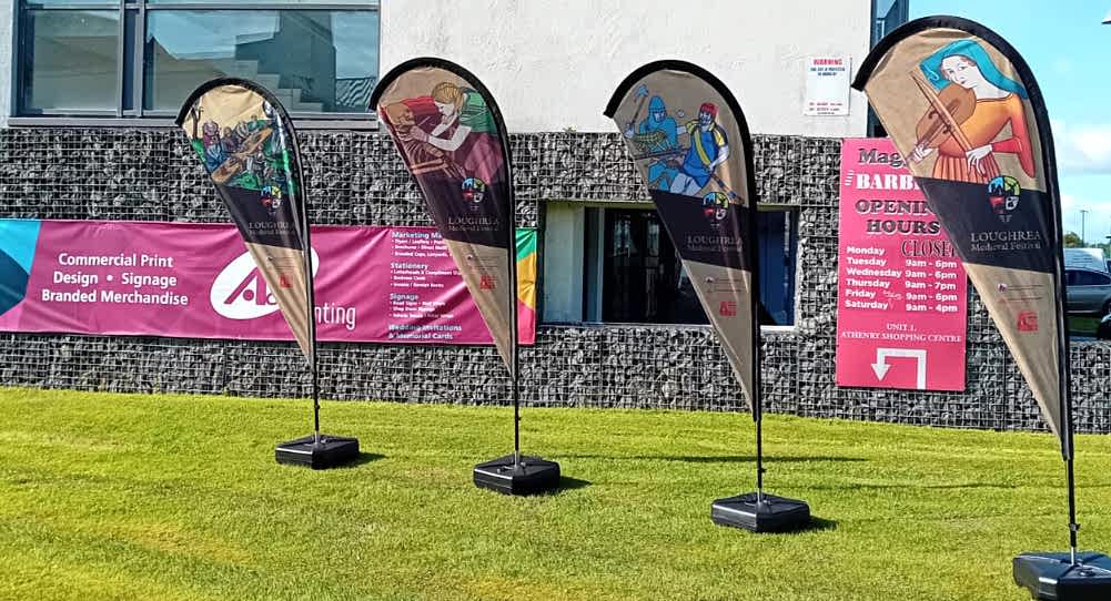outdoor signage at print